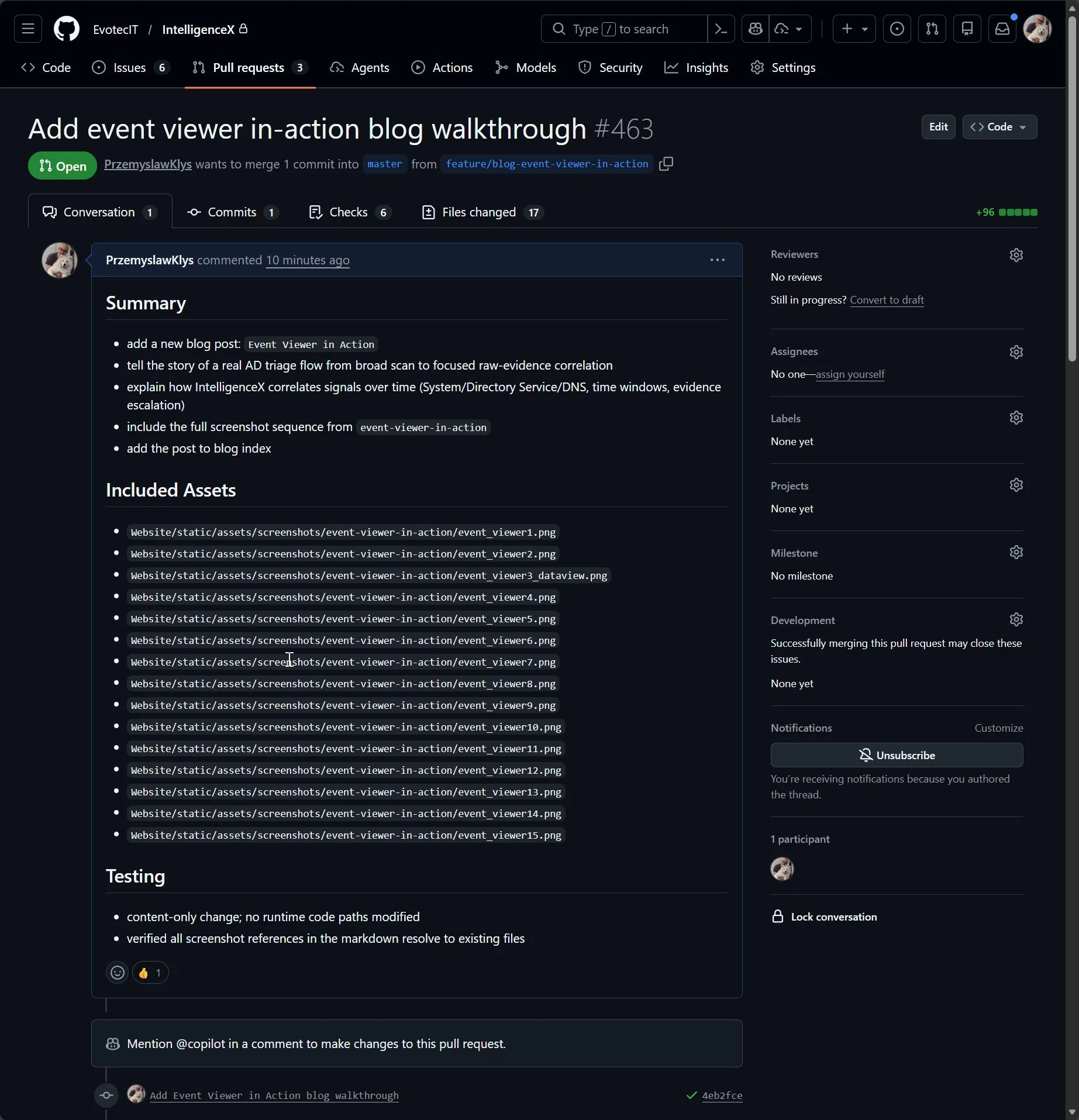 IX Reviewer in Action